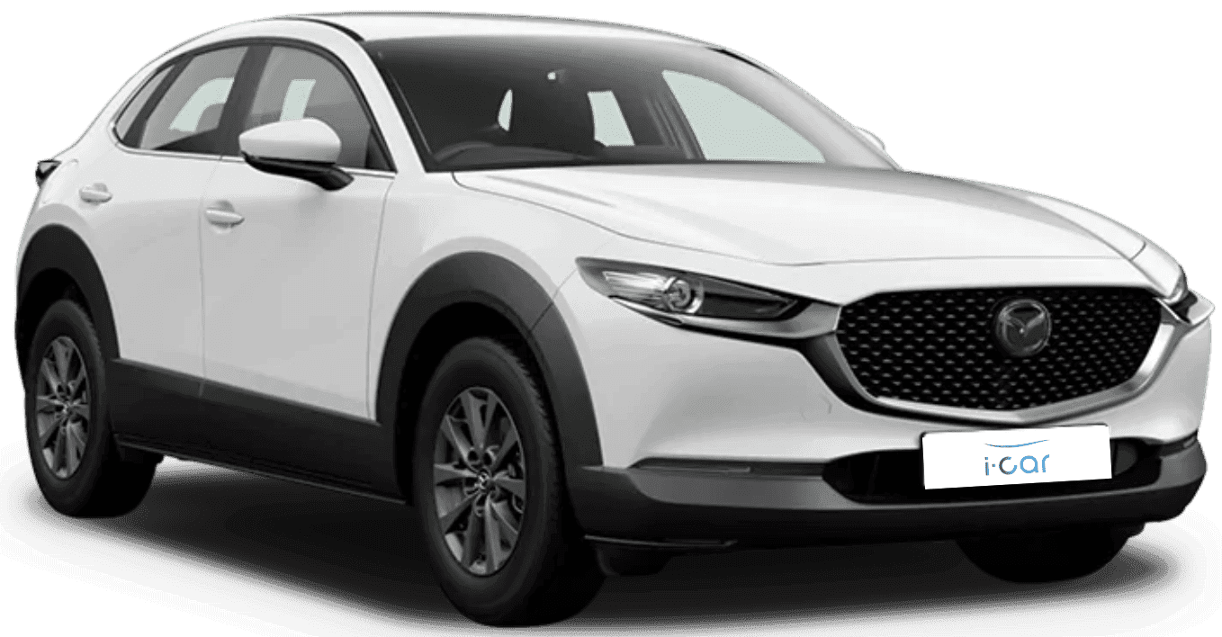 White Mazda CX-30